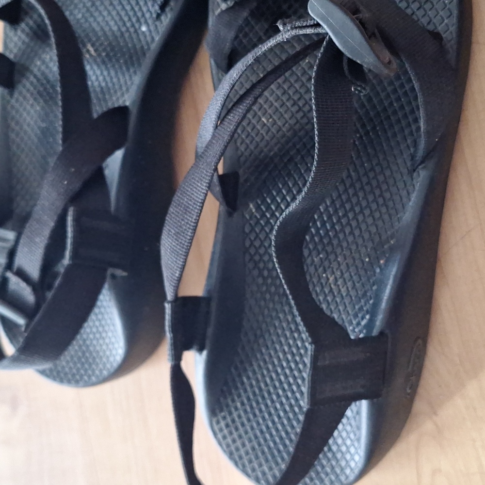 Chaco Z Cloud 2 Sandals Mens Size 11 Black Adjustable Strap Sport Hiking Shoes - Picture 3 of 5